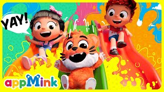 🎠🍦🤸‍♀️The Playground Song!🍧 Yes Yes, So Much Fun! 🧗‍♀️🎶👫 #appmink #nurseryrhymes #kidssong