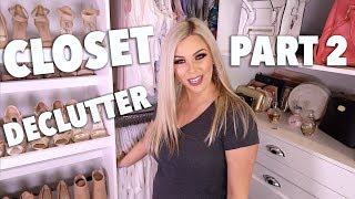 CLOSET DECLUTTER - Part 2 - Blouses, Jumpers & Knits
