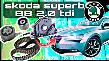 2.0 tdi ea288 timing belt & crankshaft oil seal replace