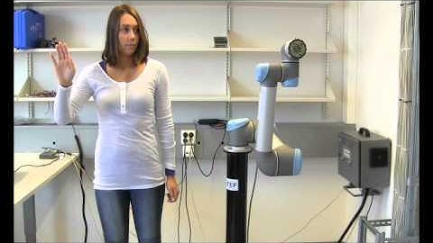 Kinect Hand Guiding of Robot Arm