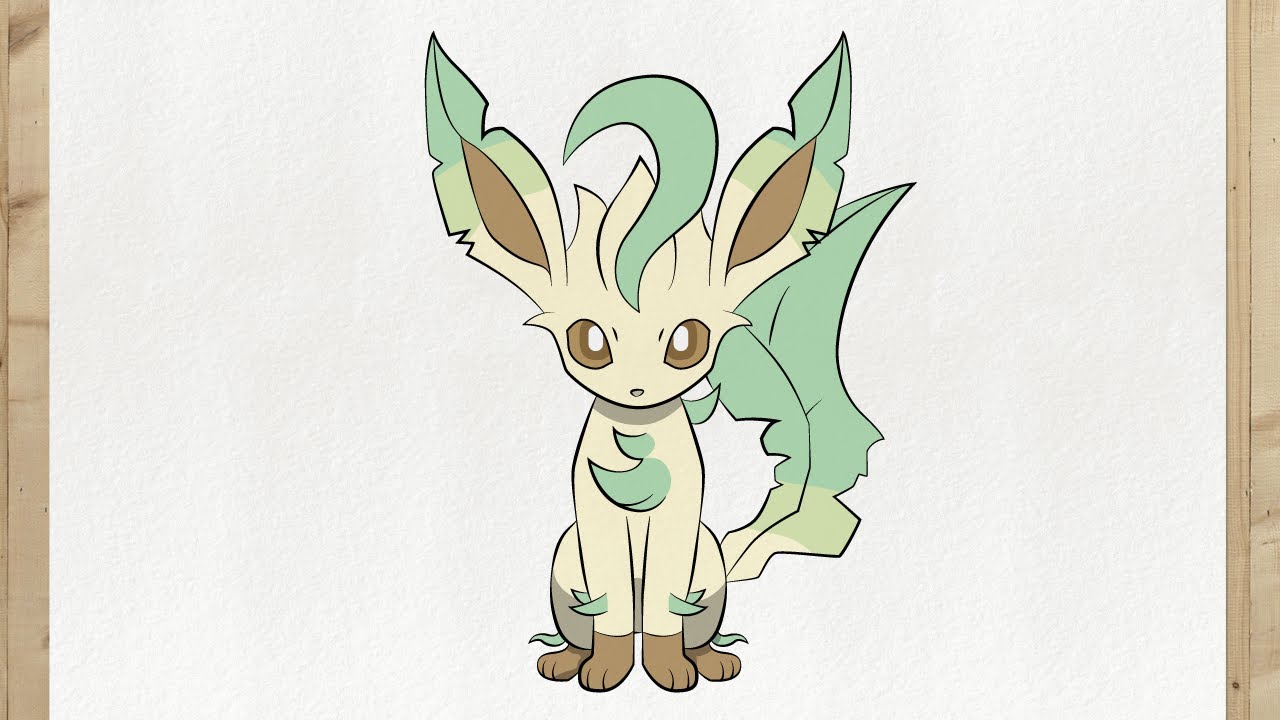 Tutorial de Desenho Leafeon