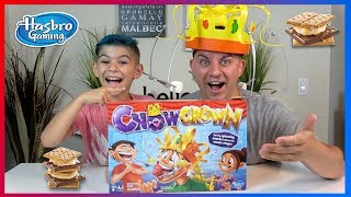 CHOW CROWN CHALLENGE!! S'mores Edition (World Best Tasting Game)