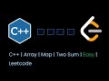 C++ | Array | Map | Two Sum | Easy | Leetcode