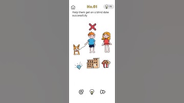 Brain out game 🧠| level 61| Help them got on a blind date successfully