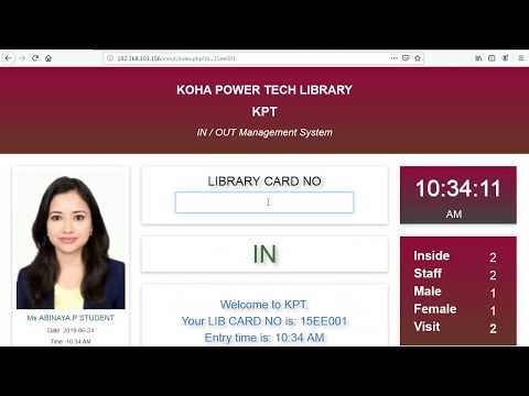 How to install Koha In Out Management System (Gate Register  Koha plugin ) | Lib Power Tech