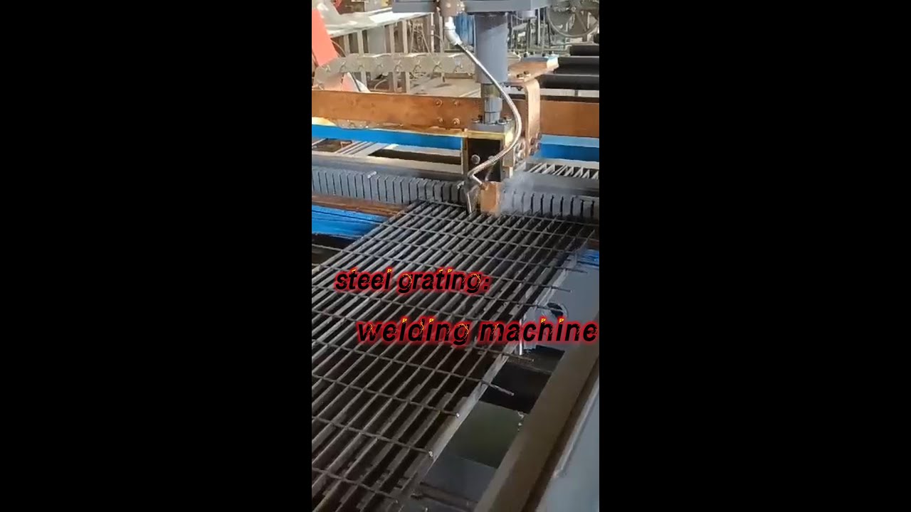 steel grating machine 