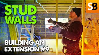 Building The Stud Walls ~ Extension Build #9