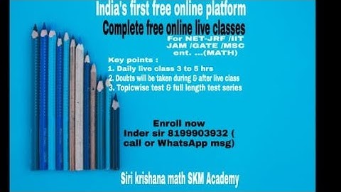 Linear Algebra Nov 2020 CSIR NET