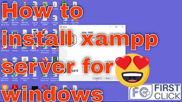 how to install xampp for windows | demonstrated for the beginners class | #6