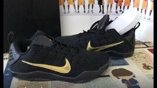 Unboxing Kobe 11 Low Fade To Black Review