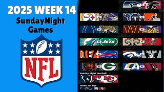 2025 Week 14 NFL Sunday Projections in Seconds