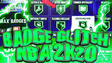 *NEW* NBA 2K20 BADGE GLITCH | MAX OUT ALL BADGES FAST! AFTER PATCH 1.07! BADGE GLITCH NBA 2K20