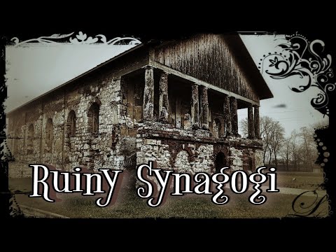 KLACYSYSTYCZNE RUINY SYNAGOGI W NOWYM KORCZYNIE