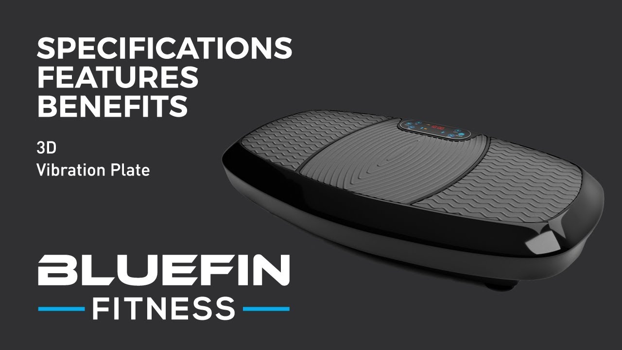 Bluefin Fitness, 3D Dual Motor Vibration Plate Demo Video, Best on the  Market