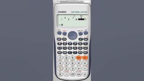 How to solve cubic equation by calculator #shorts