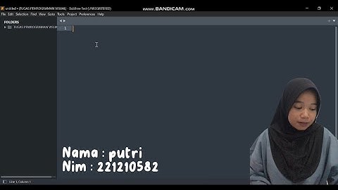 TUGAS PEMROGRAMAN VISUAL 1 (Menentukan Volume Balok)