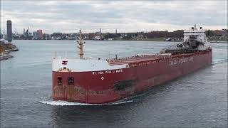 RT. HON. PAUL J. MARTIN - Upbound Port Huron, Michigan 11-18-2021