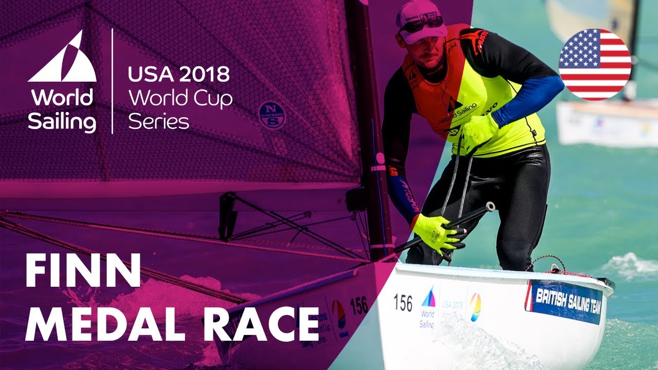 Full Finn Medal Race - Sailing's World Cup Series | Miami, USA 2018