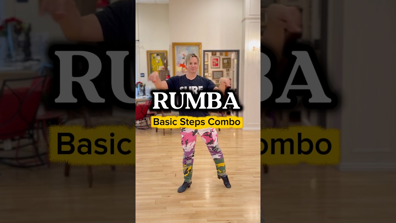 Rumba Basic Solo Choreography - tutorial by Oleg Astakhov 
