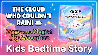 The Cloud Who Couldn’t Rain ☁️ | Ziggy’s And The Magical Sky Adventure | Kids Bedtime Story