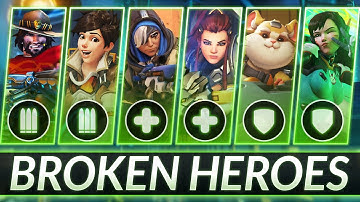 MOST BROKEN HEROES RIGHT NOW - NEW UPDATED Tier List (EVERY ROLE) - Overwatch Guide
