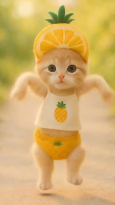 Cute Cat Dance  #kids #cuteanimal #cutecat #cute #petdance #petdanceparty