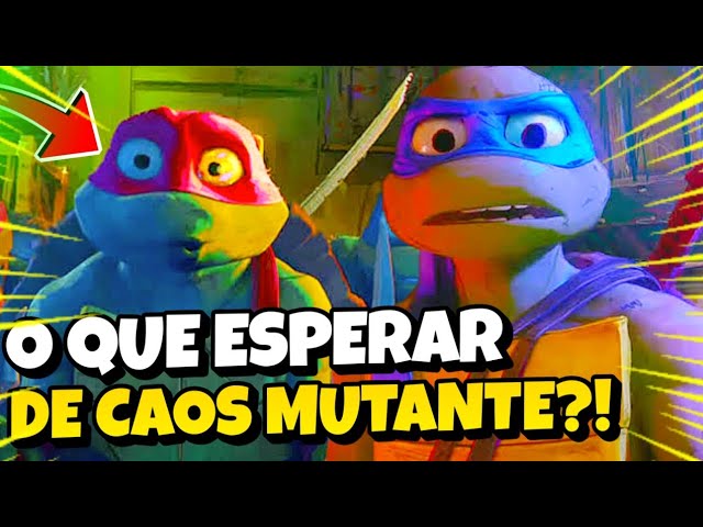 As Tartarugas Ninja Caos Mutante. #tartaruganinja #leonardo #donatello