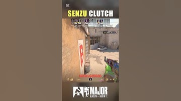 Senzu Clutch Monent vs Vitality #cs2 #senzu #1vs3clutch