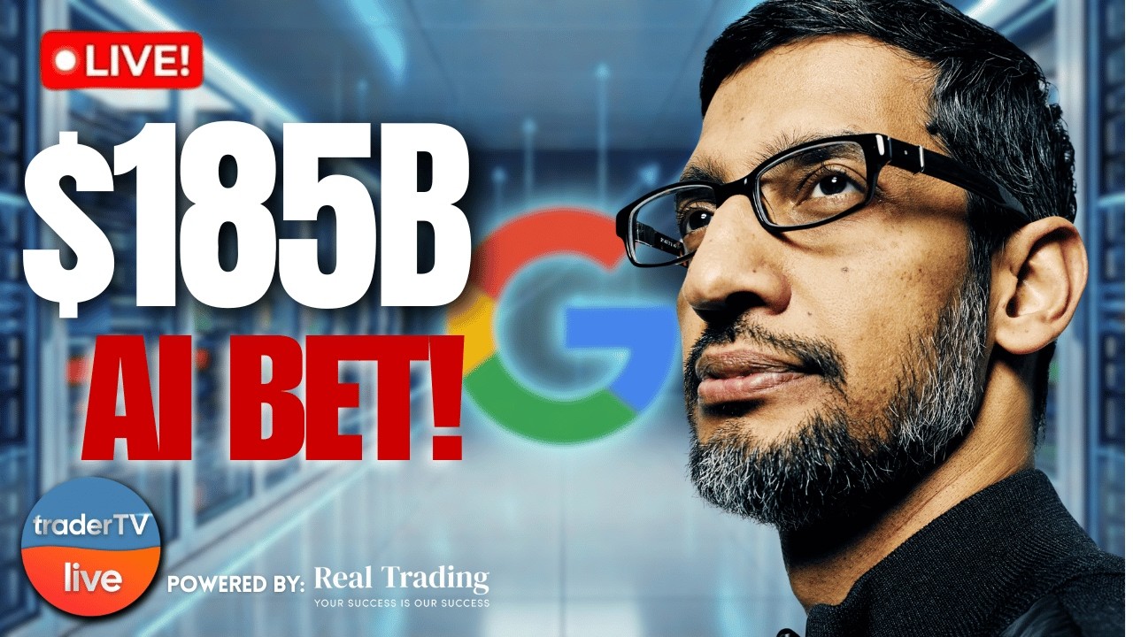 Alphabet Goes All-In on AI: $185B Capex Shakes the Market | LIVE Trading Feb 5