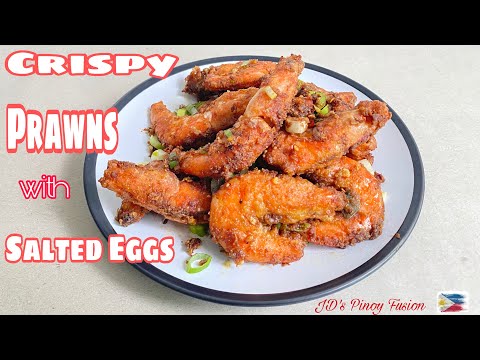 Udang Crispy Telur Asin
