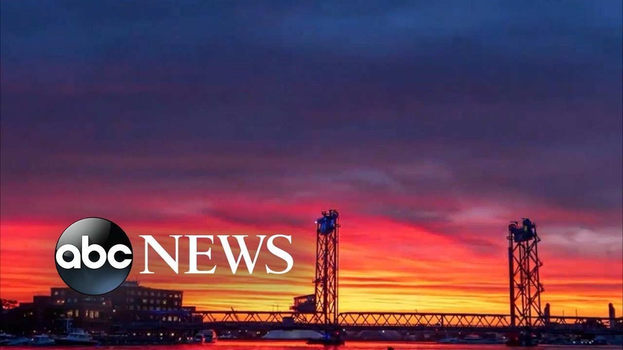Stunning sunset in Recent Hampshire | #shorts | ABC News