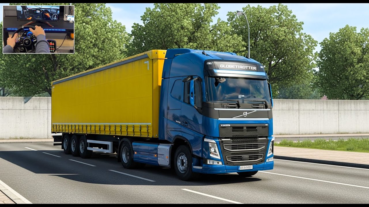 Crossing the Sea: My Biggest International Delivery Yet! | ETS2 | Euro Truck Simulator 2 Gameplay