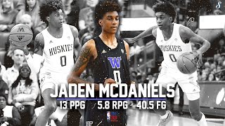 Jaden McDaniels Washington 2019-20 Season Montage | 13 PPG 5.89 RPG 1.4 BPG 40.5 FG% #Timberwolves