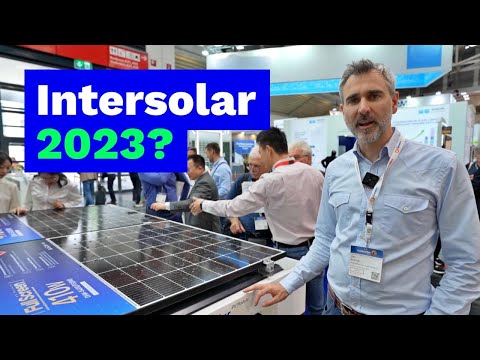 Světové trendy ve fotovoltaice - InterSolar 2023 Mnichov | Electro Dad # 507
