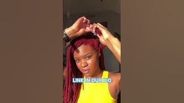 How To Do a Bantu Knots LocStyle , Part 1 😍 #locs_18
