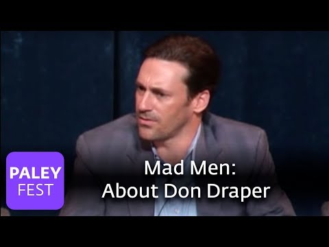 Mad Men - Jon Hamm on Don Draper (Paley Center)