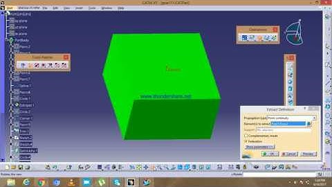 CATIA V5 HOW TO CONVERT SOLID TO SURFACE