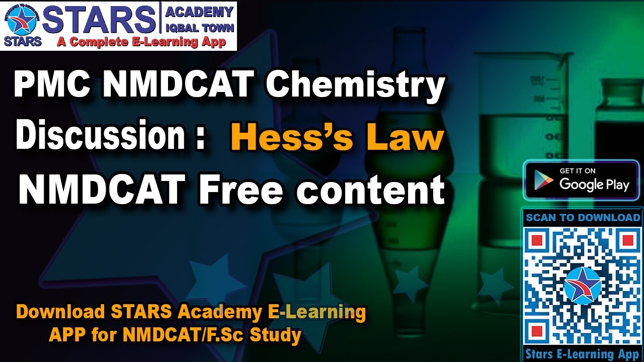 MCQ's Test Discussion  Hess's Law | FSc Chemistry  | Online NMDCAT