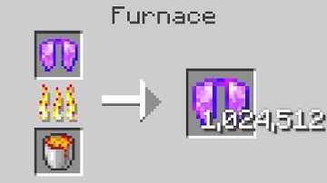 Minecraft, But Smelting Is Multiplied… 