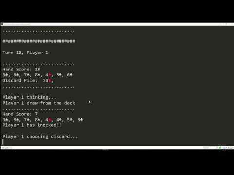 Python Rummy CS50