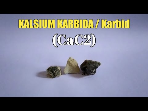 Fakta menarik mengenai batuan karbid (kalsium karbida)