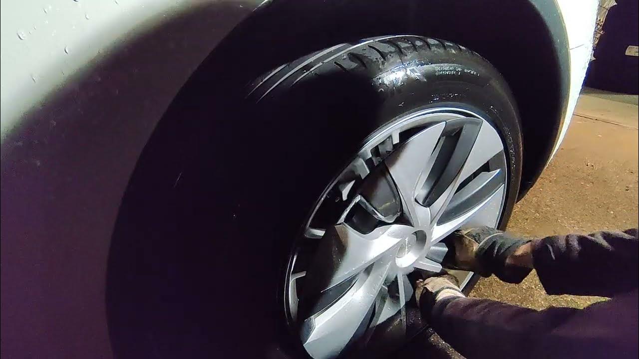 How to Remove Tesla Model Y Hubcaps Aero covers YouTube