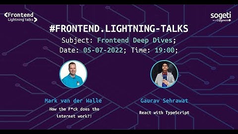 Deep Dive - Frontend Lightning Talks - How the F*ck does the internet work?! - React with Typescript