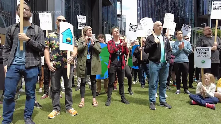 Amazon workers protest return-to-office mandate