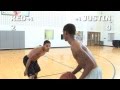 V1F - 1 on 1 Basketball, Game 037 (Red vs Justin)