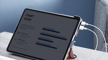 6-in-1 USB C HUB, Baseus New Adapter for iPad Pro & Air Series