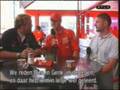Michael Schumacher and Jos Verstappen