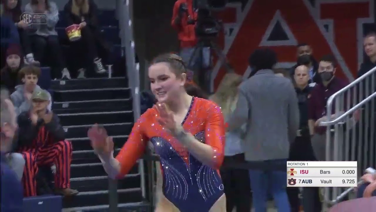 Tara Walsh (Auburn) Vault 2022 vs Iowa State 9.800