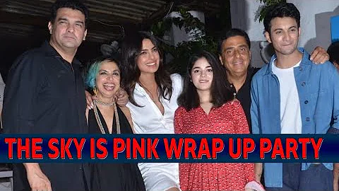 Priyanka Chopra Wraps Up The Sky Is Pink, Celebrates With The Cast