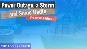 Power outage, a storm and some radio - Freestyle